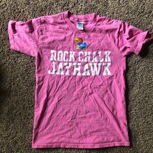 Rock Chalk Jayhawk KU Tshirt Women's Small
